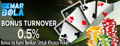 Bonus Turnover Poker Paling Top